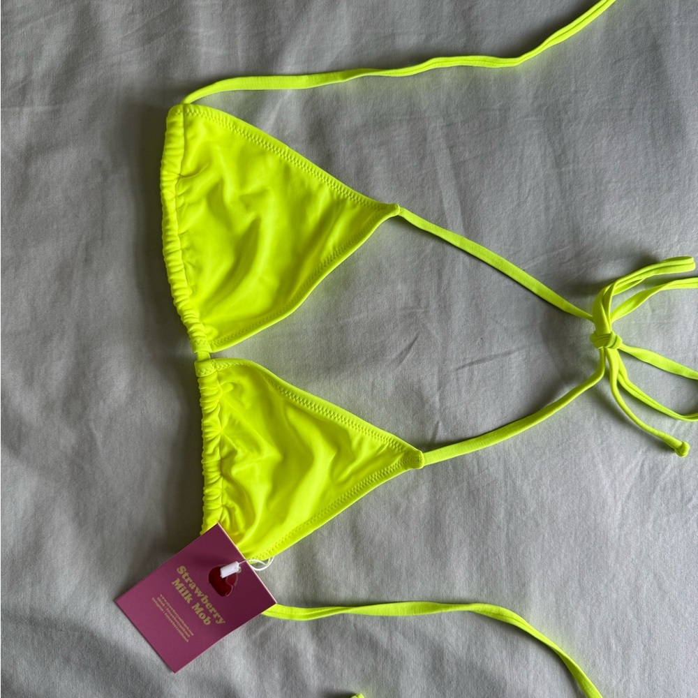 Brand New Strawberry Milk Mob Bikini - Picture 2 of 9